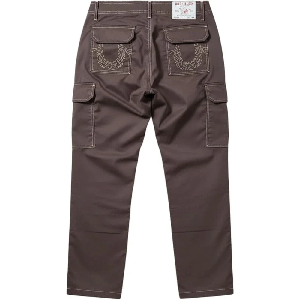 NEW True Religion Men's 34 Horseshoe Outline Cargo Pant • Reg Price $169